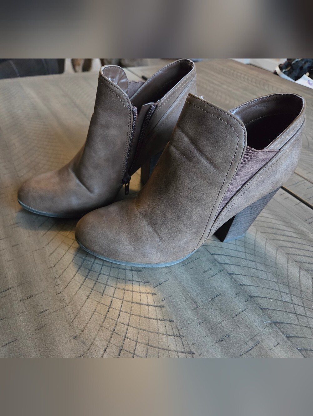 Fergalicious Ankle Heeled Booties